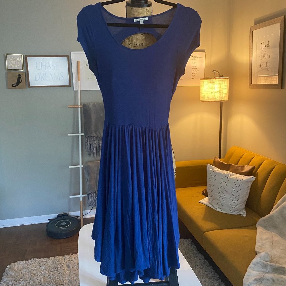 Charlotte Russe, Blue Dress with flare